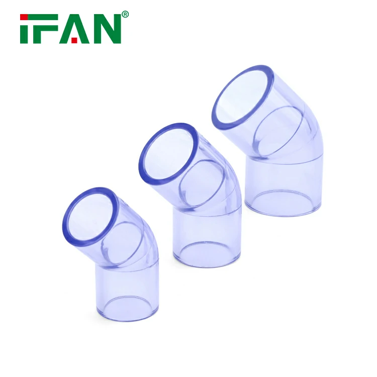 اتصالات PVC شفاف